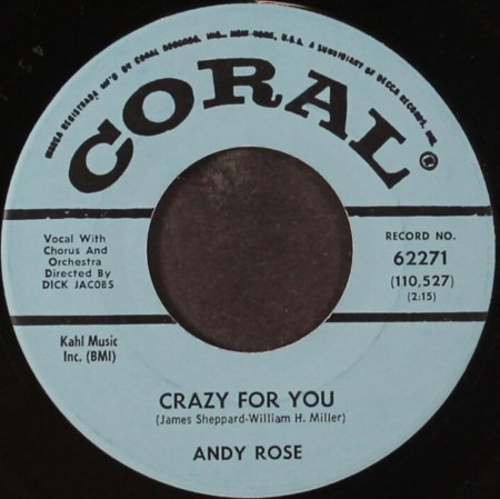 'Just Young' war von ANDY ROSE