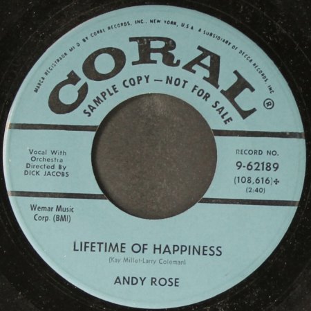 'Just Young' war von ANDY ROSE