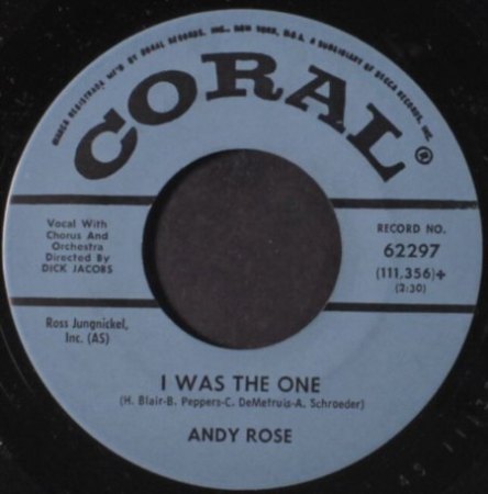 'Just Young' war von ANDY ROSE