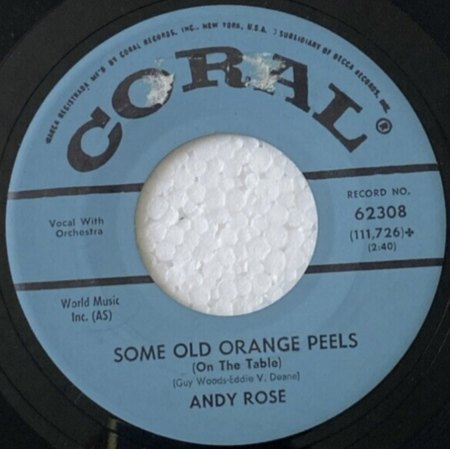 'Just Young' war von ANDY ROSE