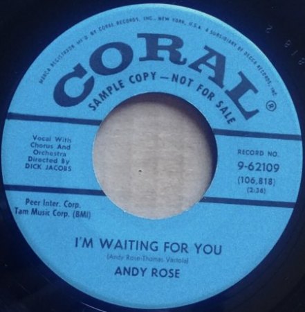 'Just Young' war von ANDY ROSE