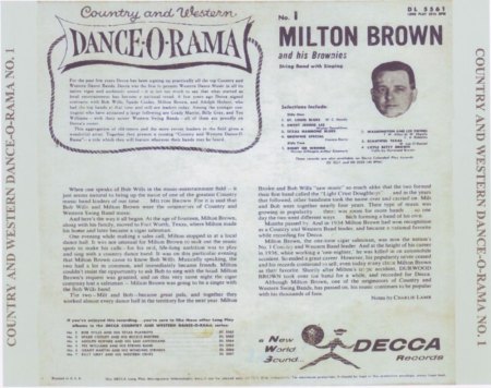 MILTON BROWN