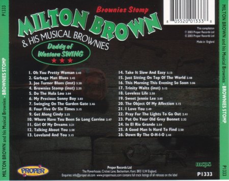 MILTON BROWN
