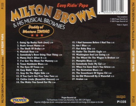 MILTON BROWN