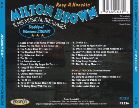 MILTON BROWN
