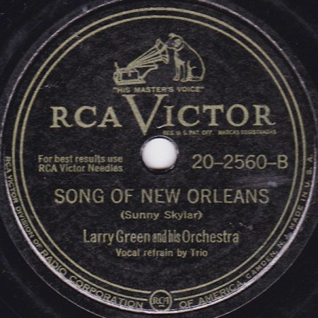 LARRY GREEN (Piano & mit seinem Orchester) und andere