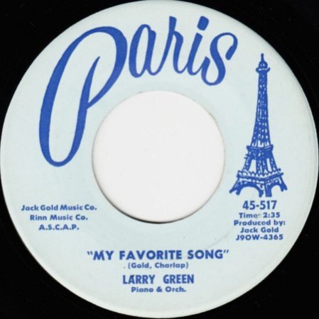 LARRY GREEN (Piano & mit seinem Orchester) und andere