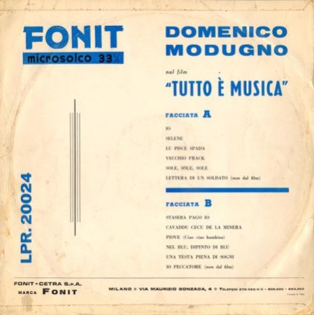 TUTTO E MUSICA