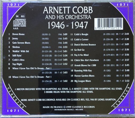 ARNETT COBB