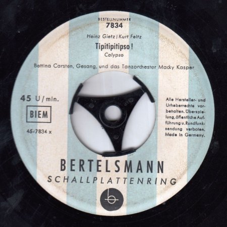 BETTINA CARSTEN "Teenage Boogie"