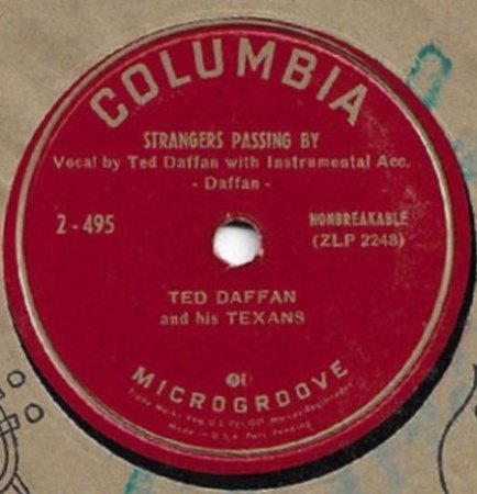 TED DAFFAN'S TEXANS / TED DAFFAN (aka Frankie Brown)