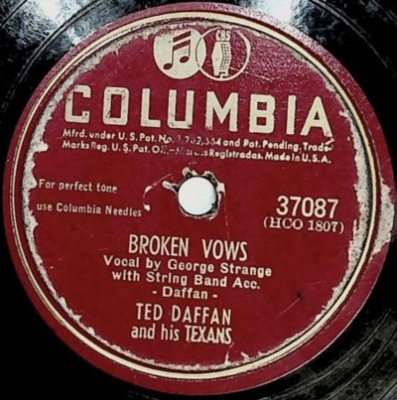 TED DAFFAN'S TEXANS / TED DAFFAN (aka Frankie Brown)