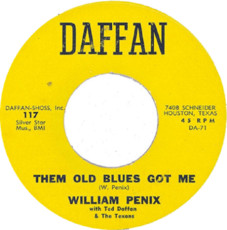 DAFFAN RECORDS (Houston, Texas)