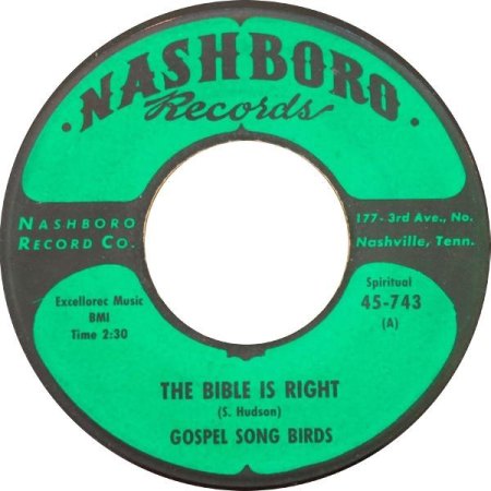 GOSPEL SONG BIRDS