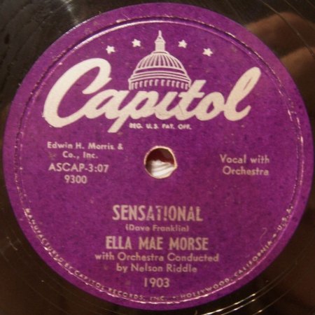 ELLA MAE MORSE