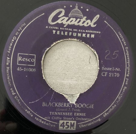 TENNESSEE ERNIE FORD (Bio, Disco etc.)