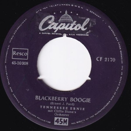 TENNESSEE ERNIE FORD (Bio, Disco etc.)