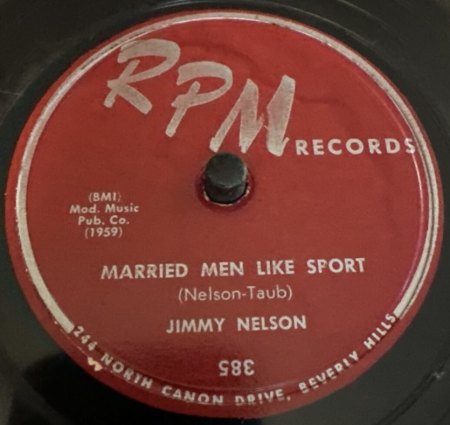 JIMMIE NELSON auch JIMMY NELSON
