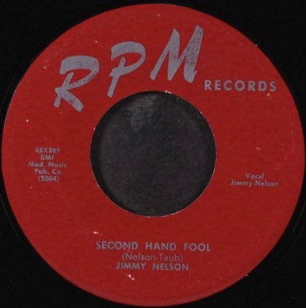JIMMIE NELSON auch JIMMY NELSON