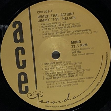 JIMMIE NELSON auch JIMMY NELSON