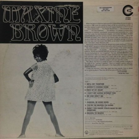 MAXINE BROWN