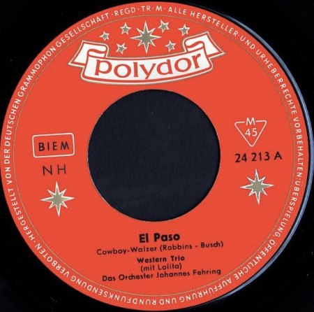 EL PASO - Marty Robbins - deutsch von Lolita