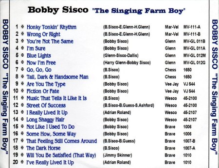 BOBBY SISCO