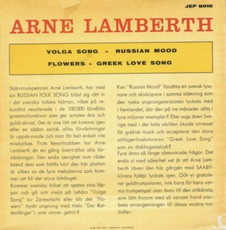 ARNE LAMBERTH - Instrumental