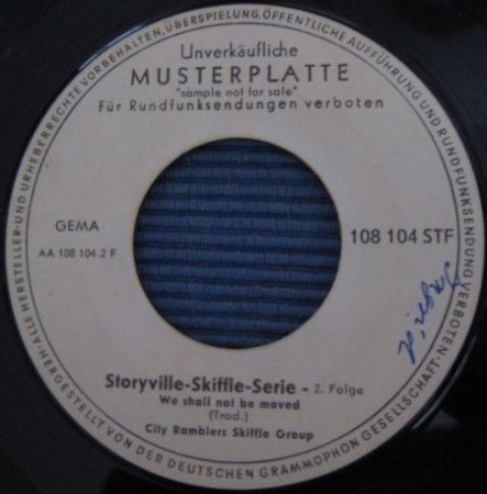 CITY RAMBLERS SKIFFLE GROUP - Skiffle Music