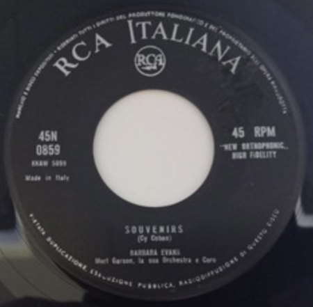 - Souvenirs mit Bill Ramsey ( Bildcover )  1959 ! -