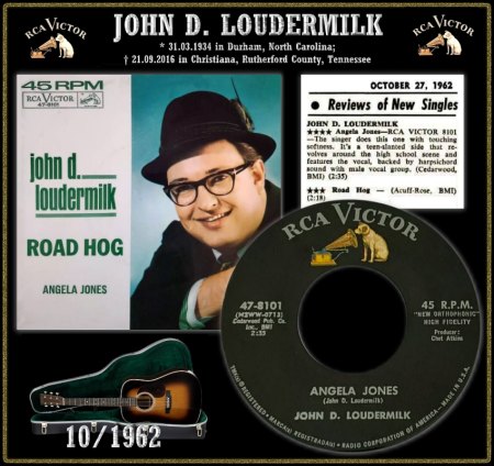 JOHN D. LOUDERMILK - seine US-Singles