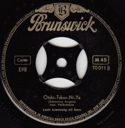 LOUIS ARMSTRONG auf Brunswick/Decca