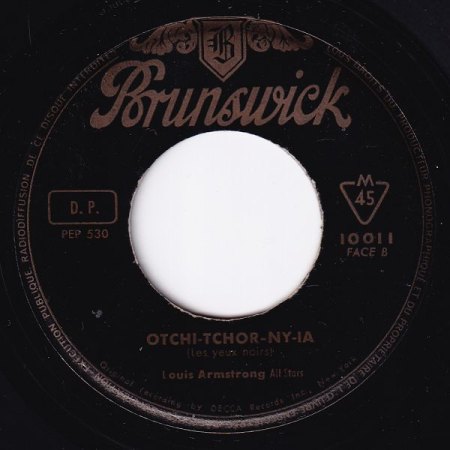 LOUIS ARMSTRONG auf Brunswick/Decca