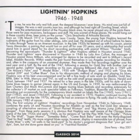 LIGHTNIN' HOPKINS