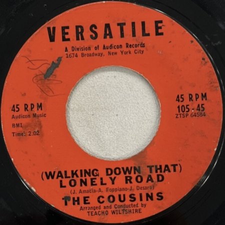 EDD McNEELY & THE COUSINS (Sammel-Disco)