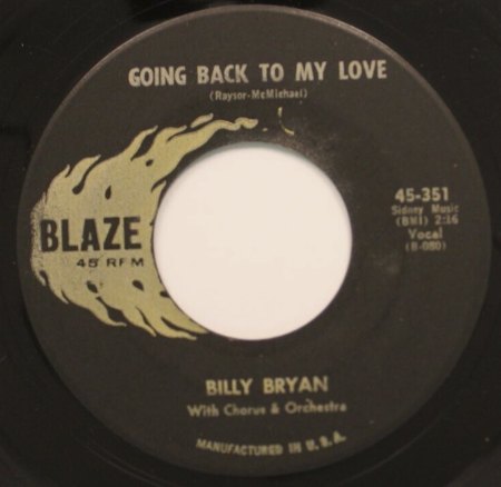 BILLY BRYAN