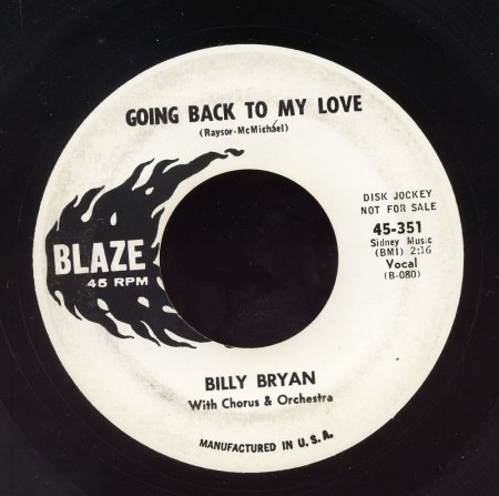 BILLY BRYAN