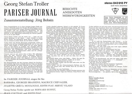 Georg Stefan Troller  (1921 - 2025)