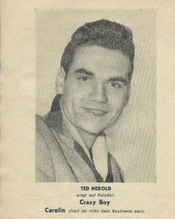 TED HEROLD  -   Autogrammkarten