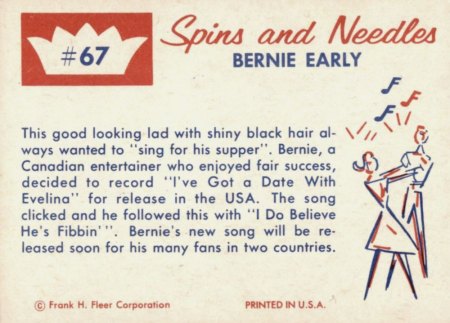 BERNIE EARLY - super Rockabilly aus Kanada