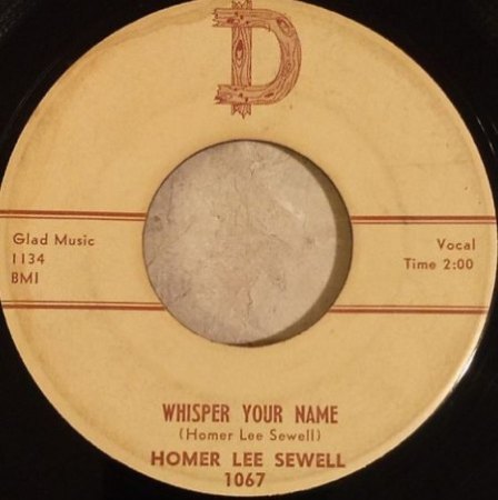 HOMER LEE SEWELL