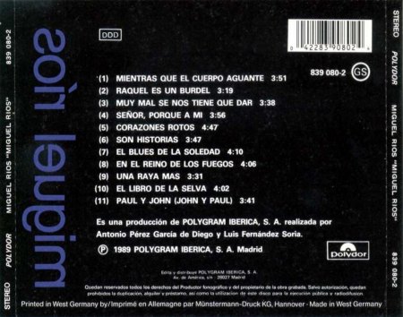 MIKE bzw. MIGUEL RIOS