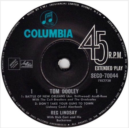 REG LINDSAY