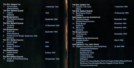 SLIM GAILLARD - Burleske Komik (Swing-Jazz)