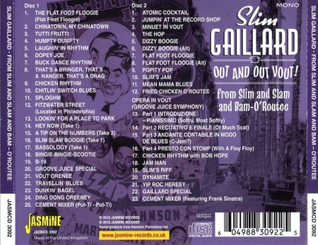 SLIM GAILLARD - Burleske Komik (Swing-Jazz)