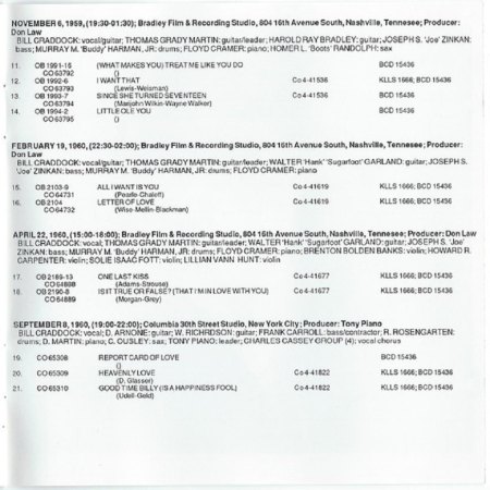 BILLY 'CRASH' CRADDOCK