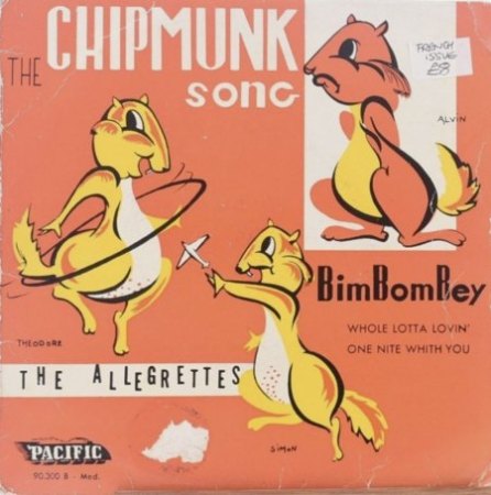 The CHIPMUNK SONG - Auch Novelties wurden deutsch gesungen