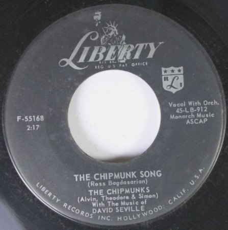 The CHIPMUNK SONG - Auch Novelties wurden deutsch gesungen