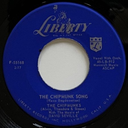 The CHIPMUNK SONG - Auch Novelties wurden deutsch gesungen