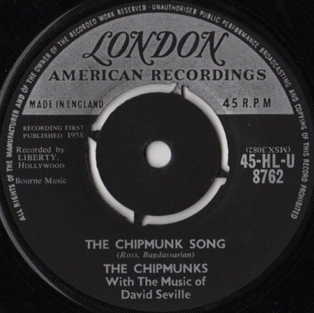 The CHIPMUNK SONG - Auch Novelties wurden deutsch gesungen